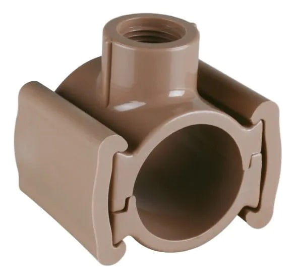 Colar Tomada 60 1/2'' PVC Com Travas