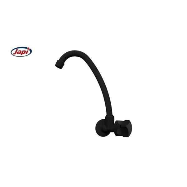 Torneira Bica Movel Pia/Parede Preto Abs Japi