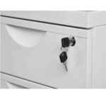 Fechadura Jomarca para Gaveta 31mm Níquel - Segura - Imagem 2