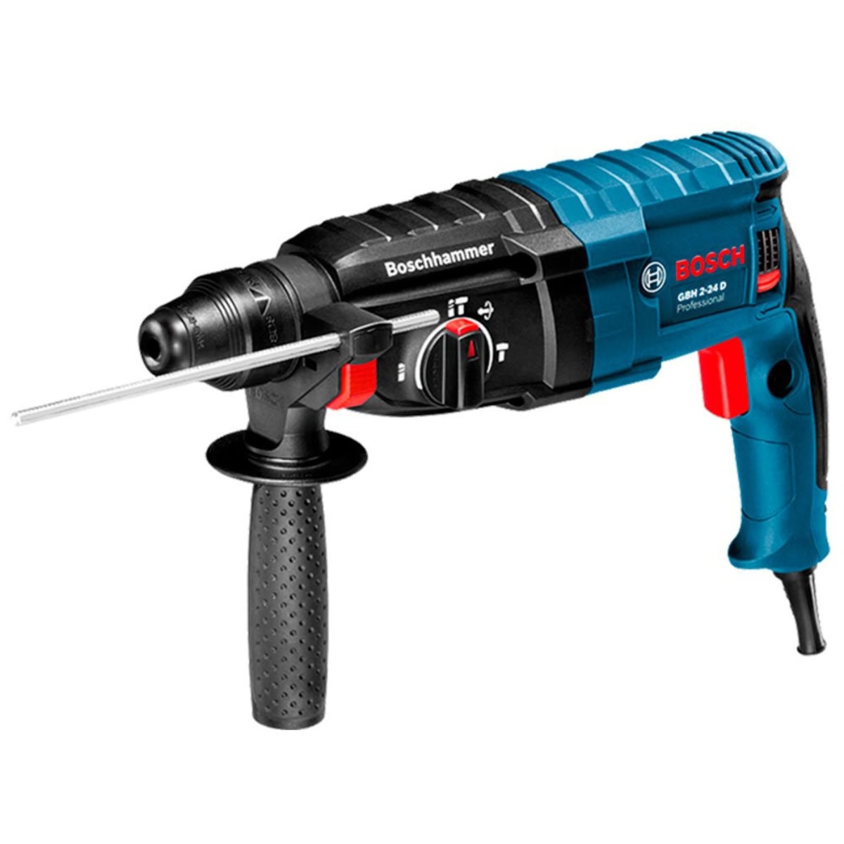 Design sem nome (77) Martelete Perfurador Rompedor 820W GBH2-24D - Potê - Imagem 3