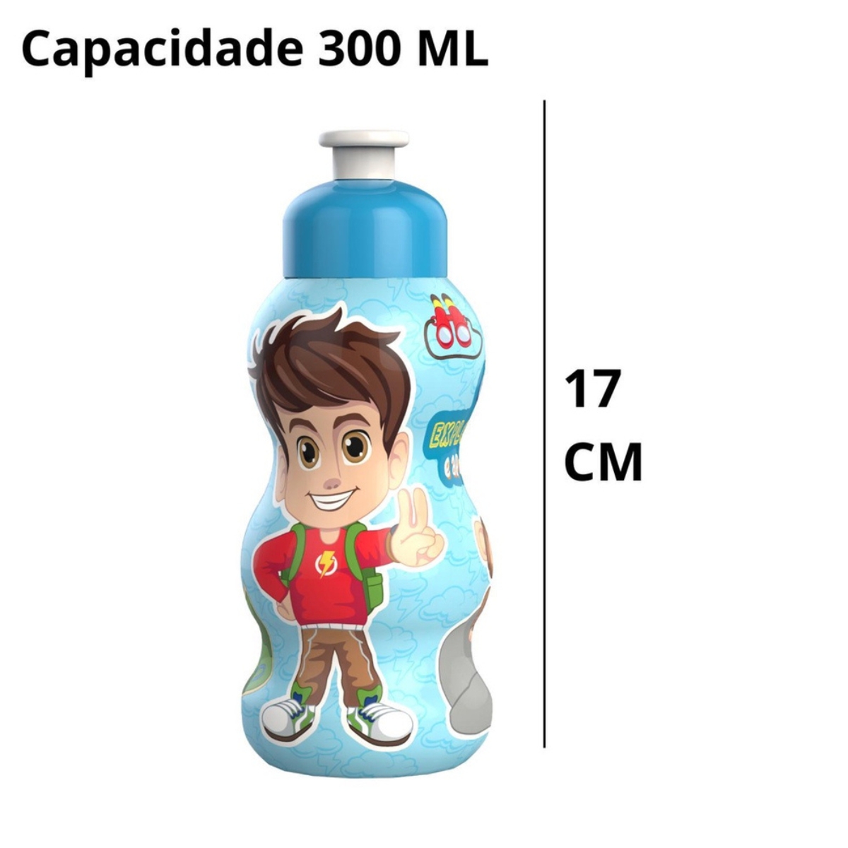 Design sem nome - 2024-03-14T184653.742 Garrafa Squeeze Jimmy Kid 300ml - Hidrate-se com Estilo e Diversão - Imagem 3