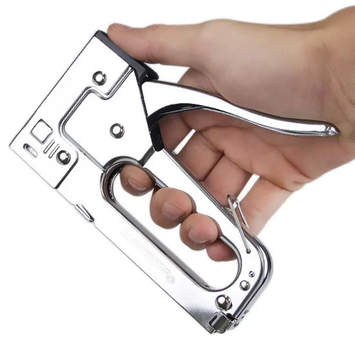 Design sem nome (27) Grampeador Manual Tapeceiro Leve 6 TR45 Stanley - - Imagem 3