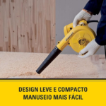 Soprador de Ar Elétrico 500W 220V SPT500 Stanley - Versatilidade e Potência para Limpeza Eficiente - Imagem 4