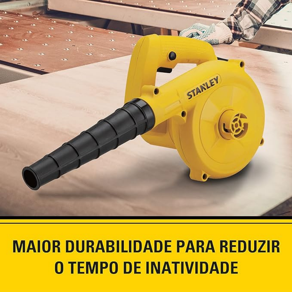 Design sem nome (82) Soprador de Ar Elétrico 500W 220V SPT500 Stanley - Versatilidade e Potência para Limpeza Eficiente - Imagem 6