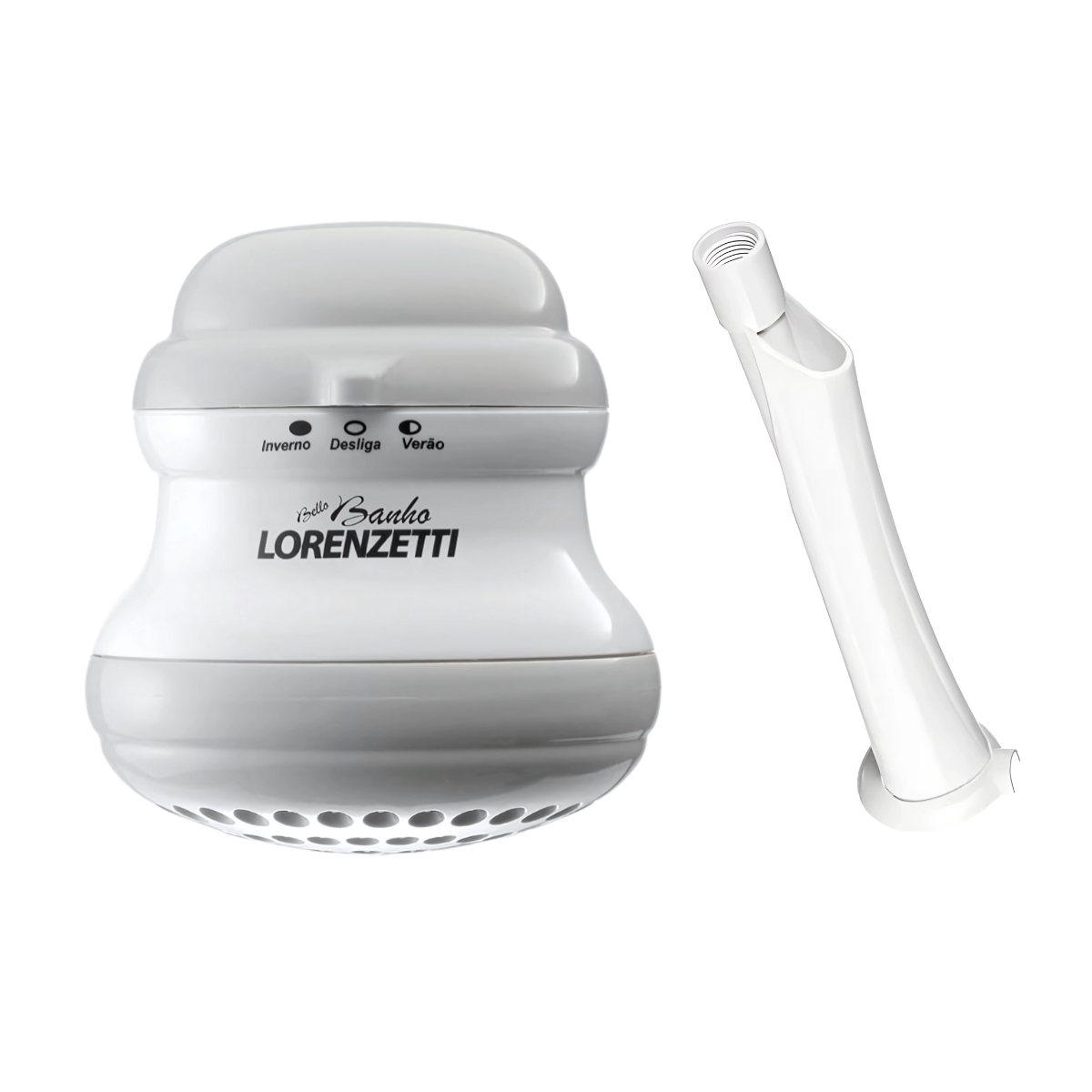 b nm Chuveiro Lorenzetti Lorenbello Cinza 4600W 220V - Imagem 3